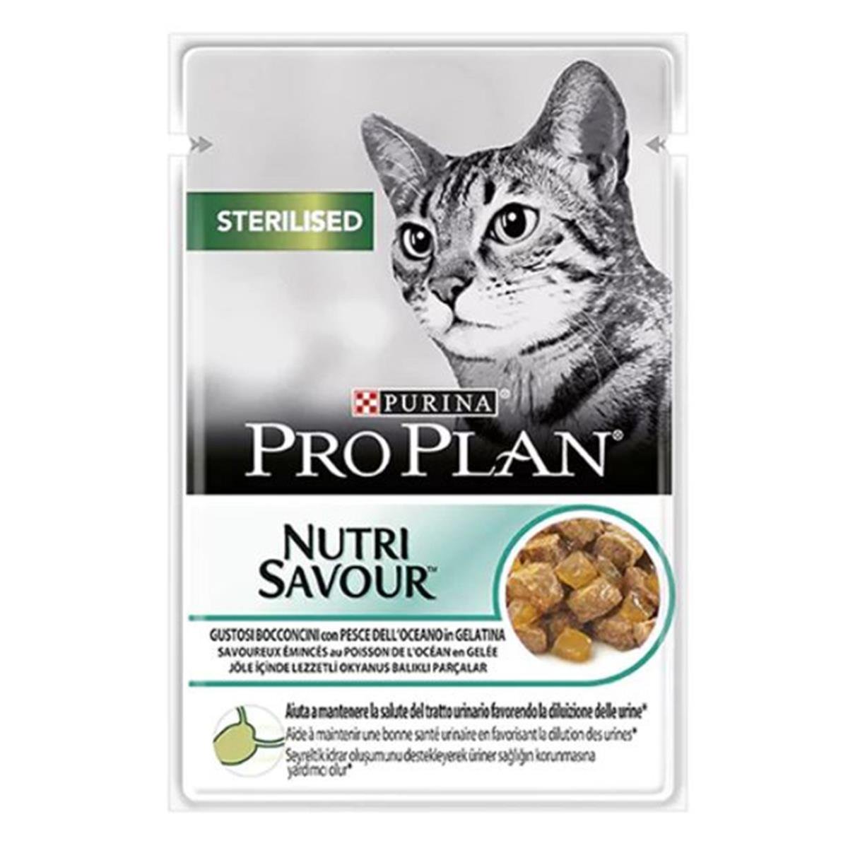 PROPLAN KEDİ JÖLE KISIR OKYANUS BALIKLI 85 GR7613287093523