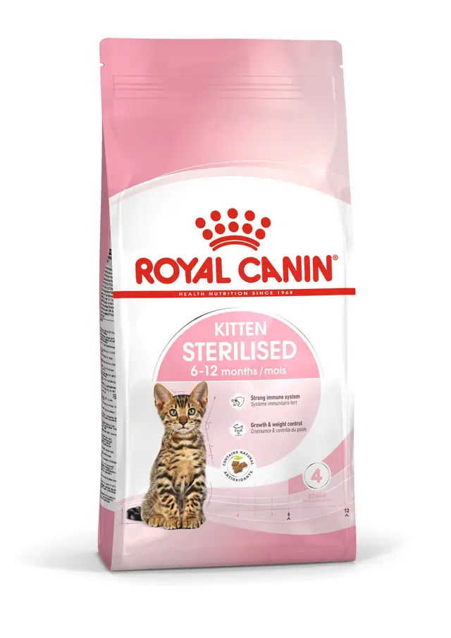 ROYAL CANIN KITTEN STERILISED 2 KG KISIRL3182550805186