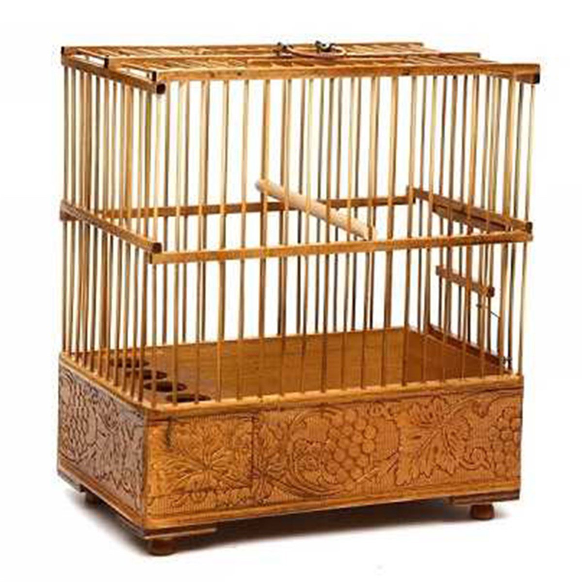 SAKA KAFESİ BAMBU İŞLEMELİ 17,5X29X31,5 CMFTH087