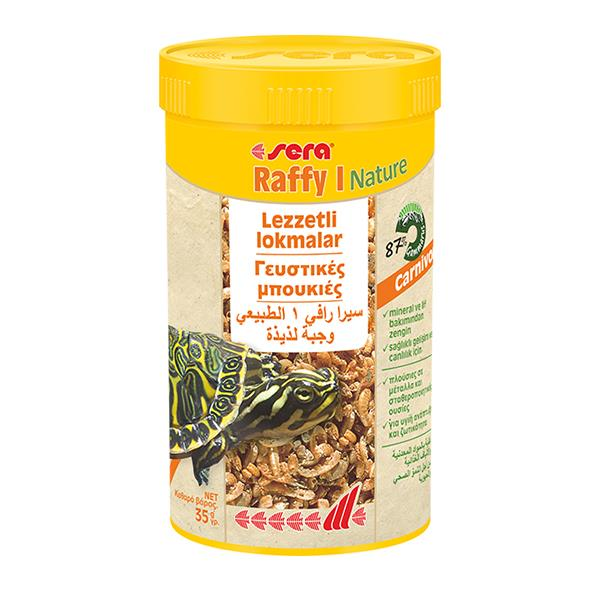 SERA 1750 RAFFY I (GAMMARUS) KAPLUMBAĞA VE SÜRÜNGEN YEMI 250 ML4001942017503