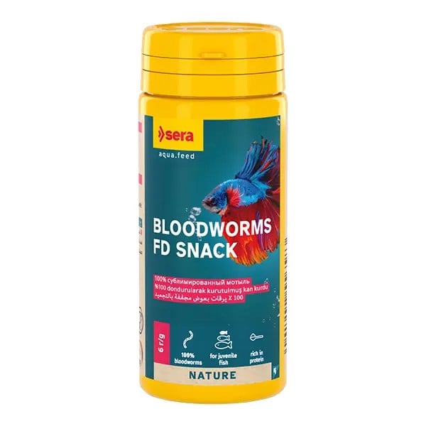 SERA BLOODWORMS FD SNACK (KAN KURDU)  50 ML4001942556583
