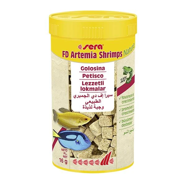 SERA FD ARTEMİA SHRİMPS 250 ML 16 GR4001942015509