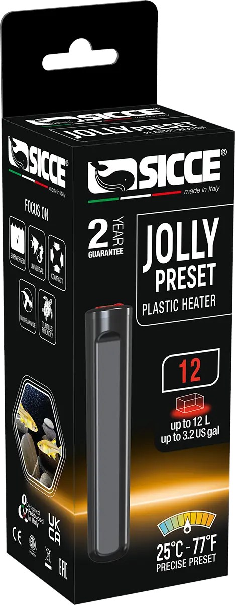 Sicce Jolly Preset 12 Mini Akvaryum Isıtıcısı8011469977033