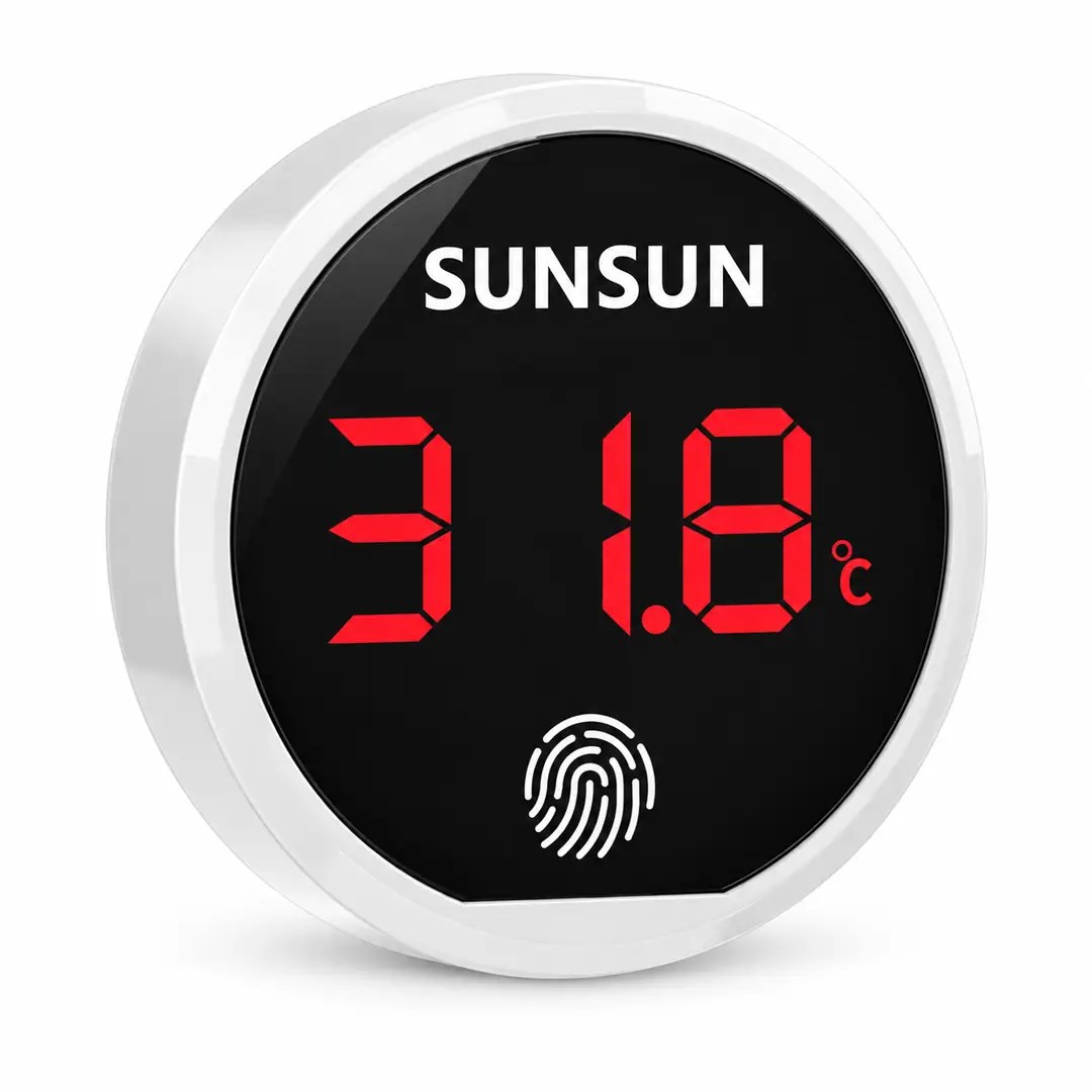 Sunsun Yuvarlak Dijital Akvaryum Termometresi6955974911668