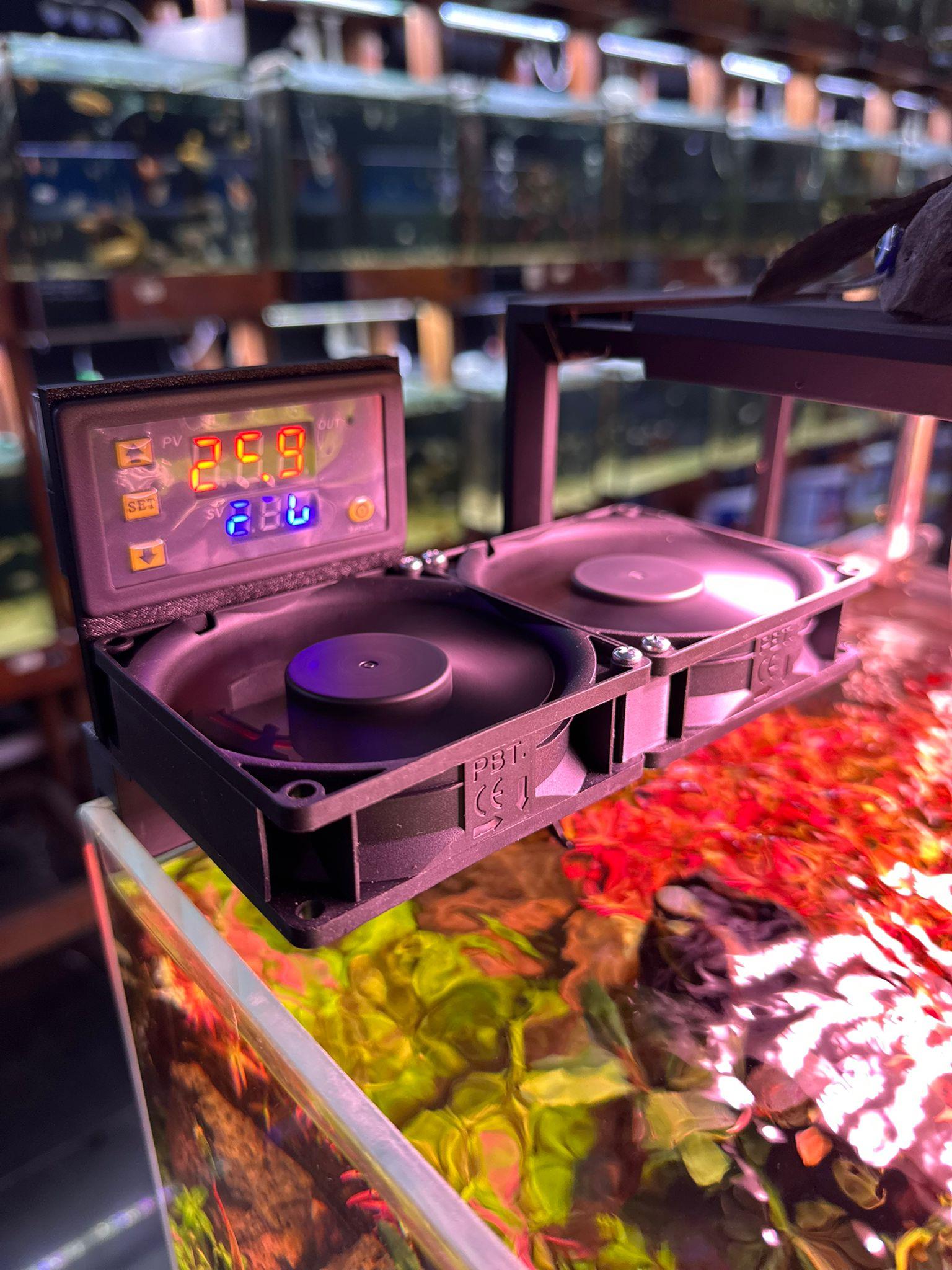 TERMOSTATLI AKVARYUM SOĞUTUCU FAN 2 LİSFAN2