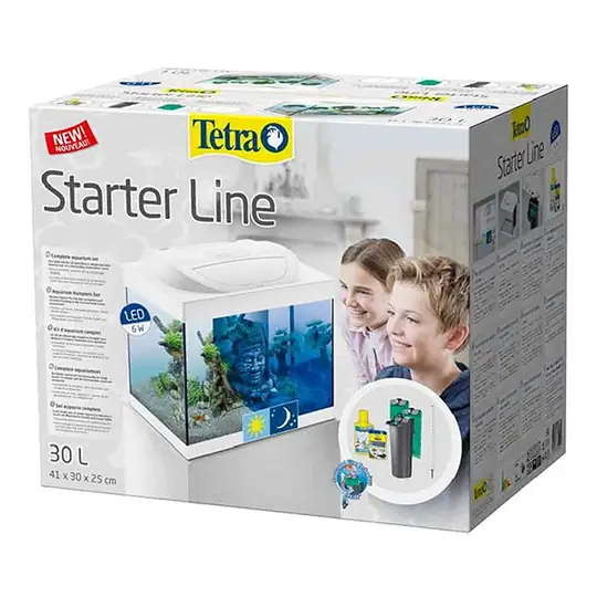 TETRA STARTER LİNE LED AKVARYUM SETİ - BEYAZ - 30LT4004218319691