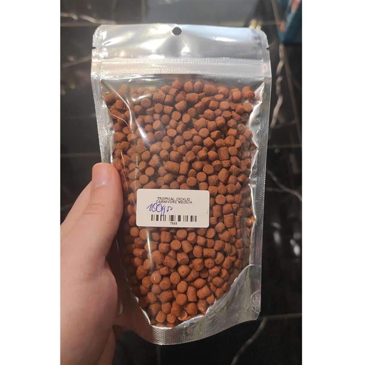 TROPİCAL CİCHLİD CARNİVORE MEDİUM 100 GR7695