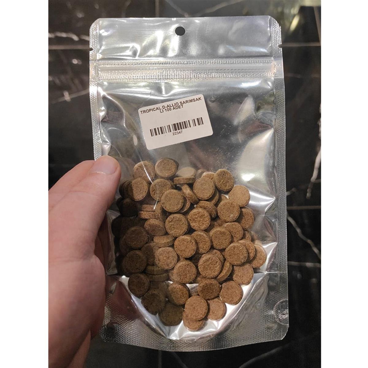 TROPİCAL D-ALLİO SARIMSAKLI 100 ADET22347