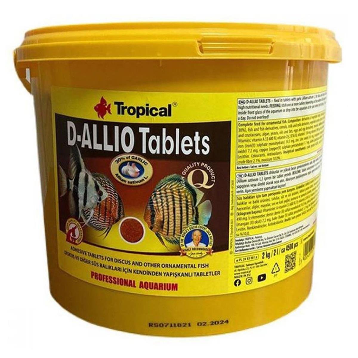 TROPİCAL D-ALLİO SARIMSAKLI 100 ADET22347