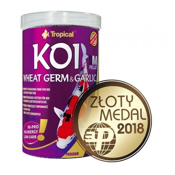 TROPİCAL KOİ WHEAT GERM GARLIC SIZE M 5900469453254