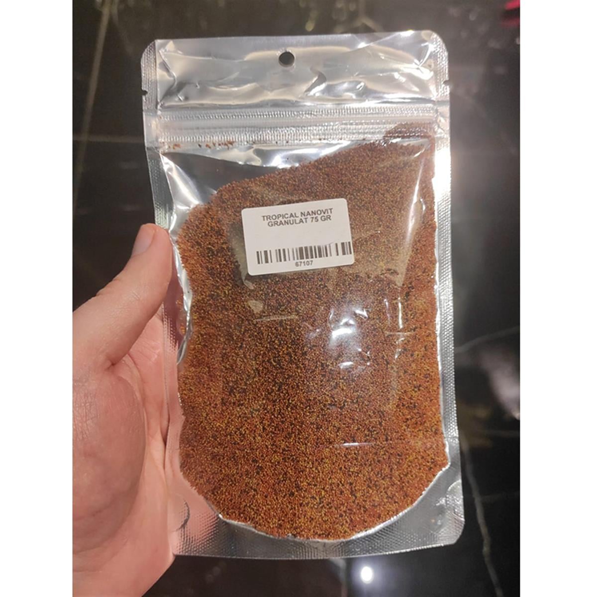 TROPİCAL NANOVİT GRANULAT 75 GR (AÇIK)67107