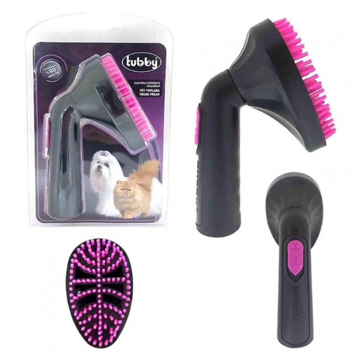 TUBBY ELEKTRİKLİ SÜPÜRGEYE TAKILABİLEN TÜY TOPLAMA/TARAMA FIRÇASI8680965202101