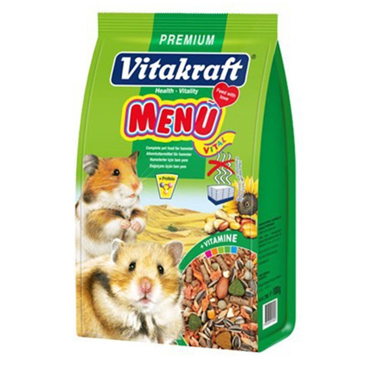 VITAKRAFT MENÜ VITAL HAMSTER YEMI 1000 GR8699004270803