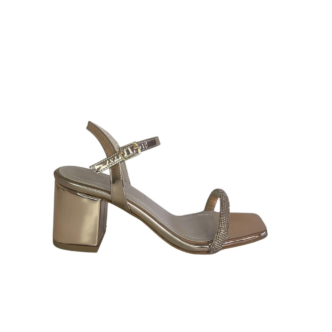 Bakır Kadın Topuklu Ayakkabı