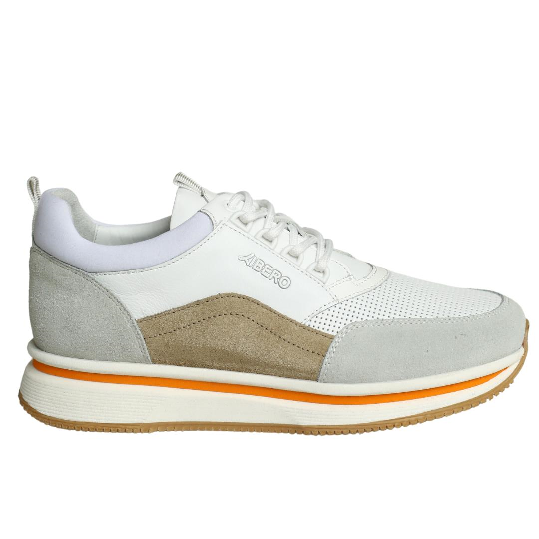 Beyaz Deri Erkek Sneaker