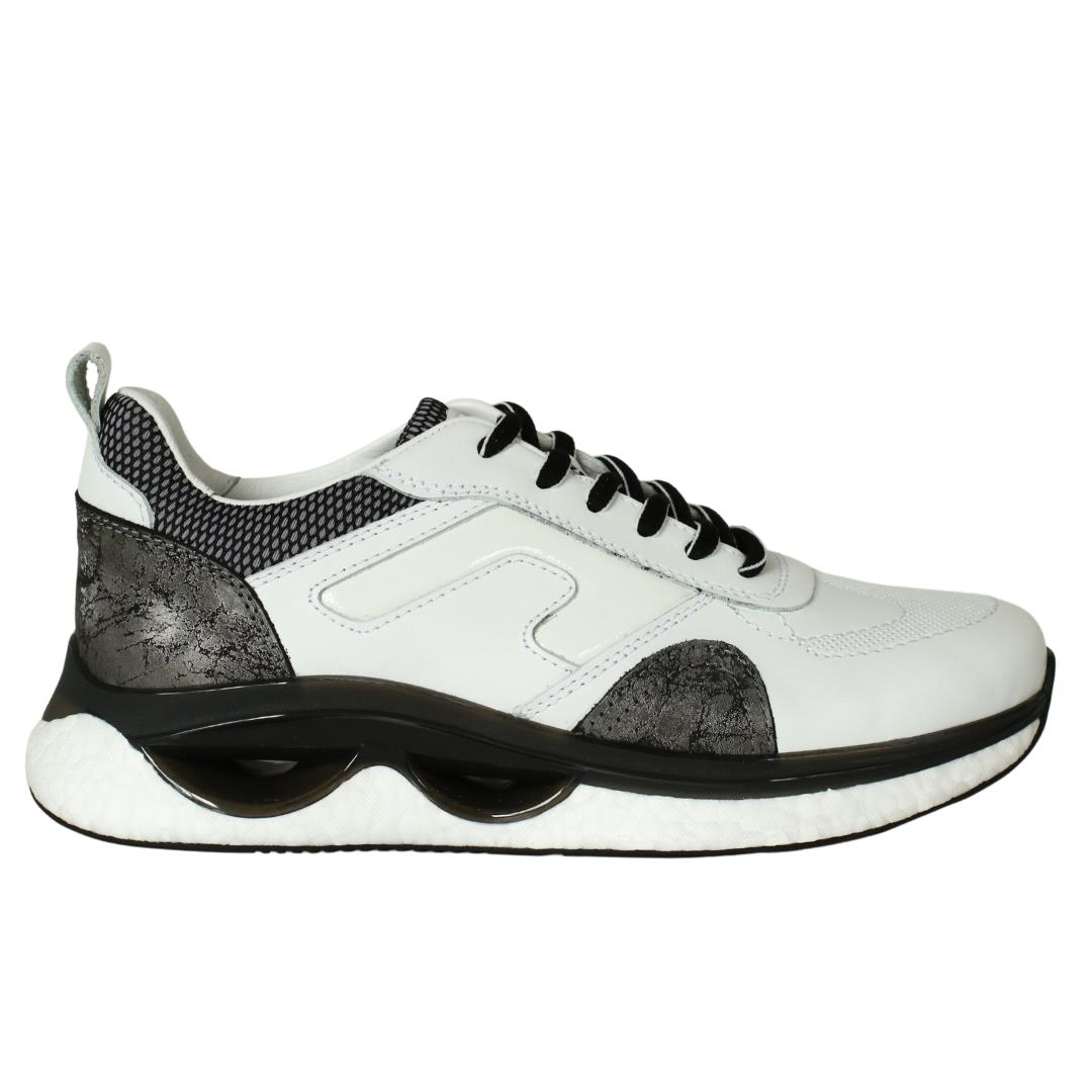Beyaz Deri Erkek Sneaker