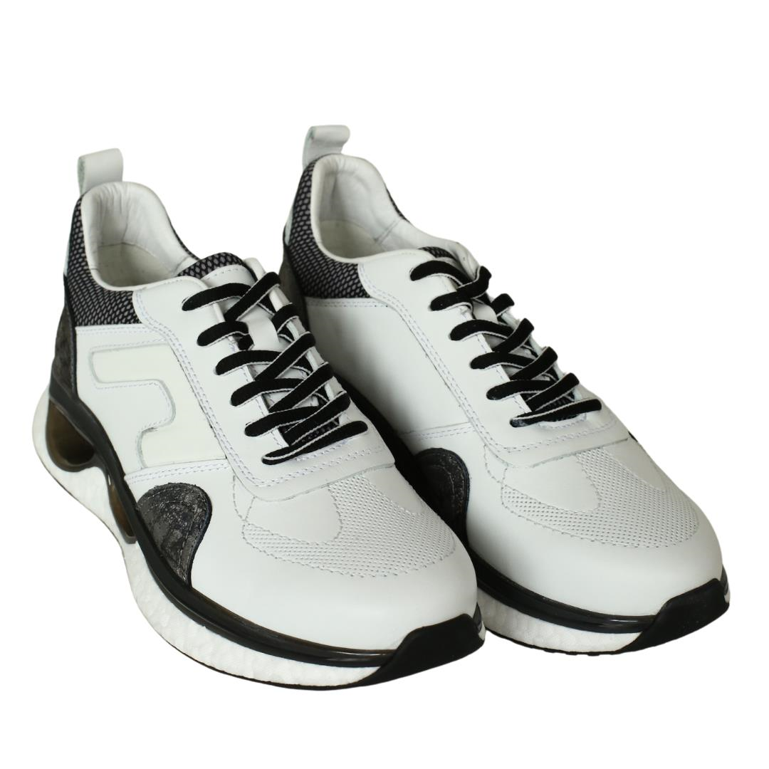 Beyaz Deri Erkek Sneaker