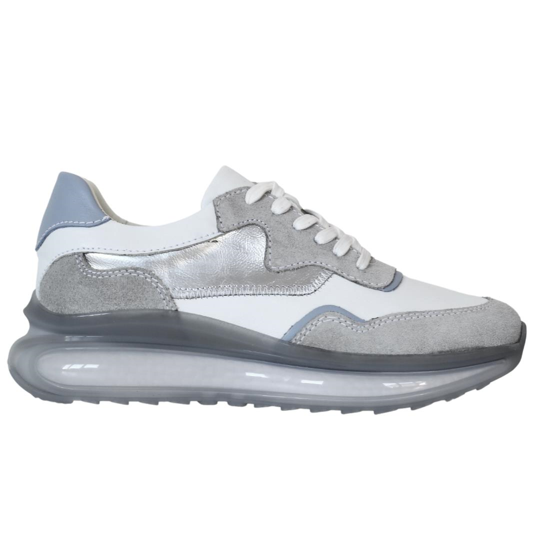 Beyaz Deri Kadın Sneaker