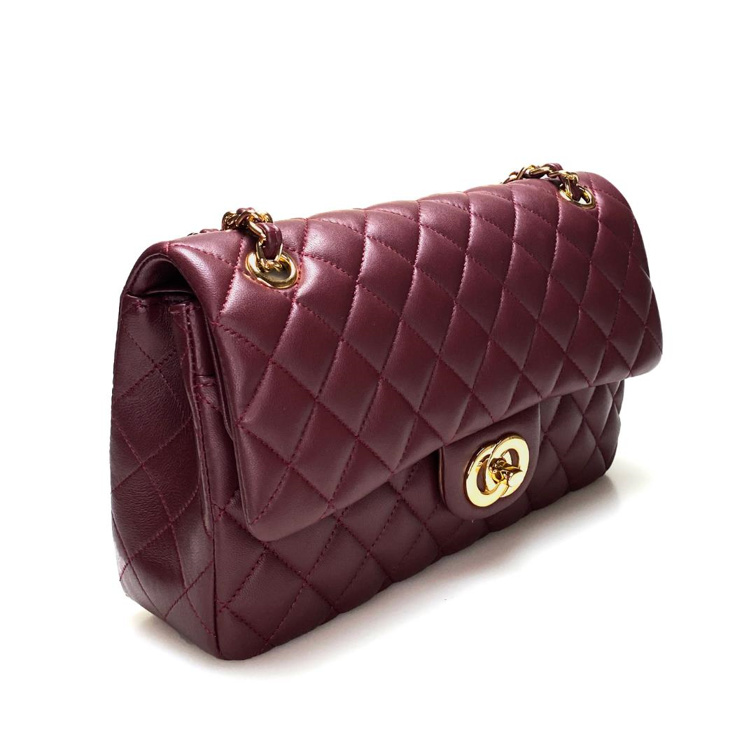 Bordo Kadın Çapraz Çanta