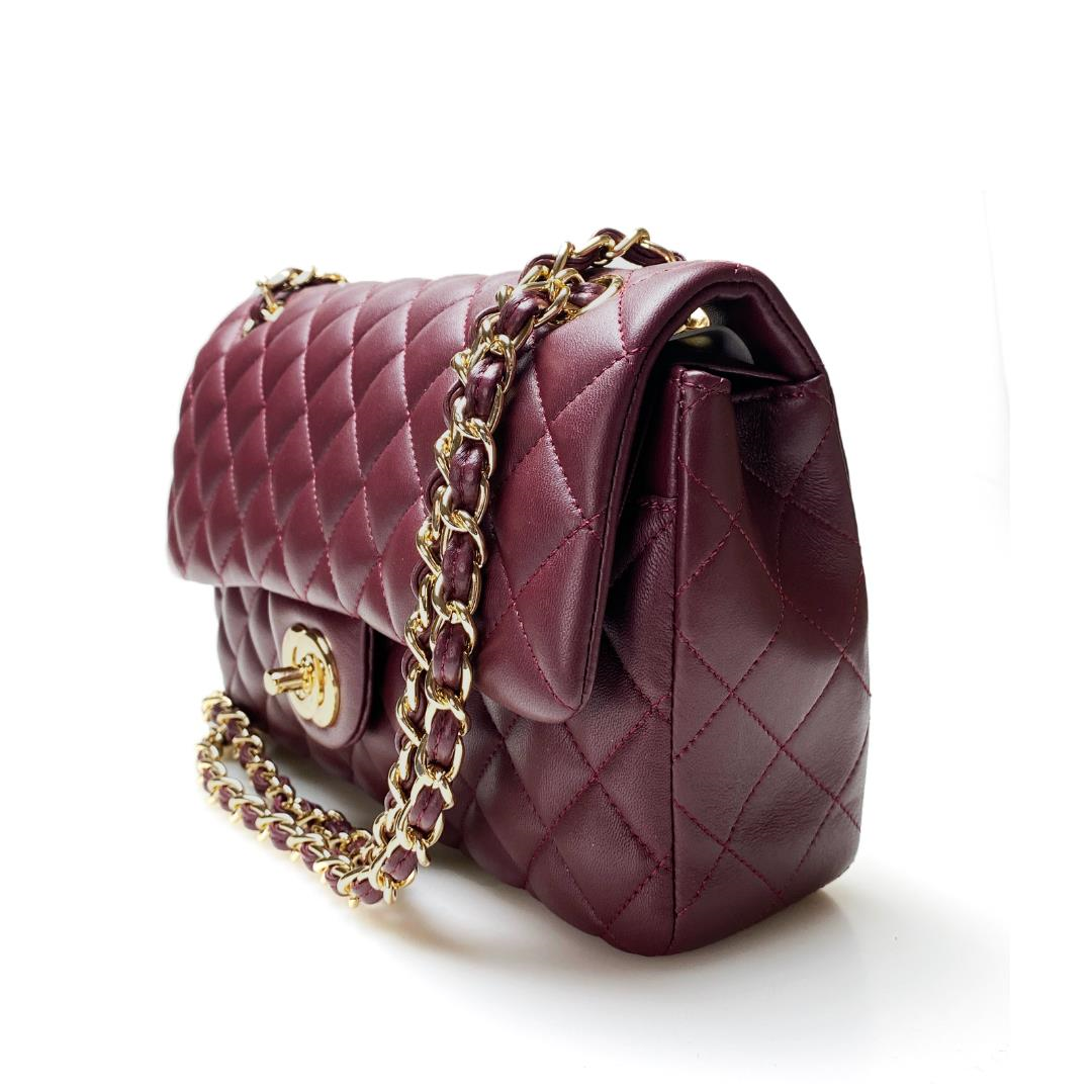 Bordo Kadın Çapraz Çanta