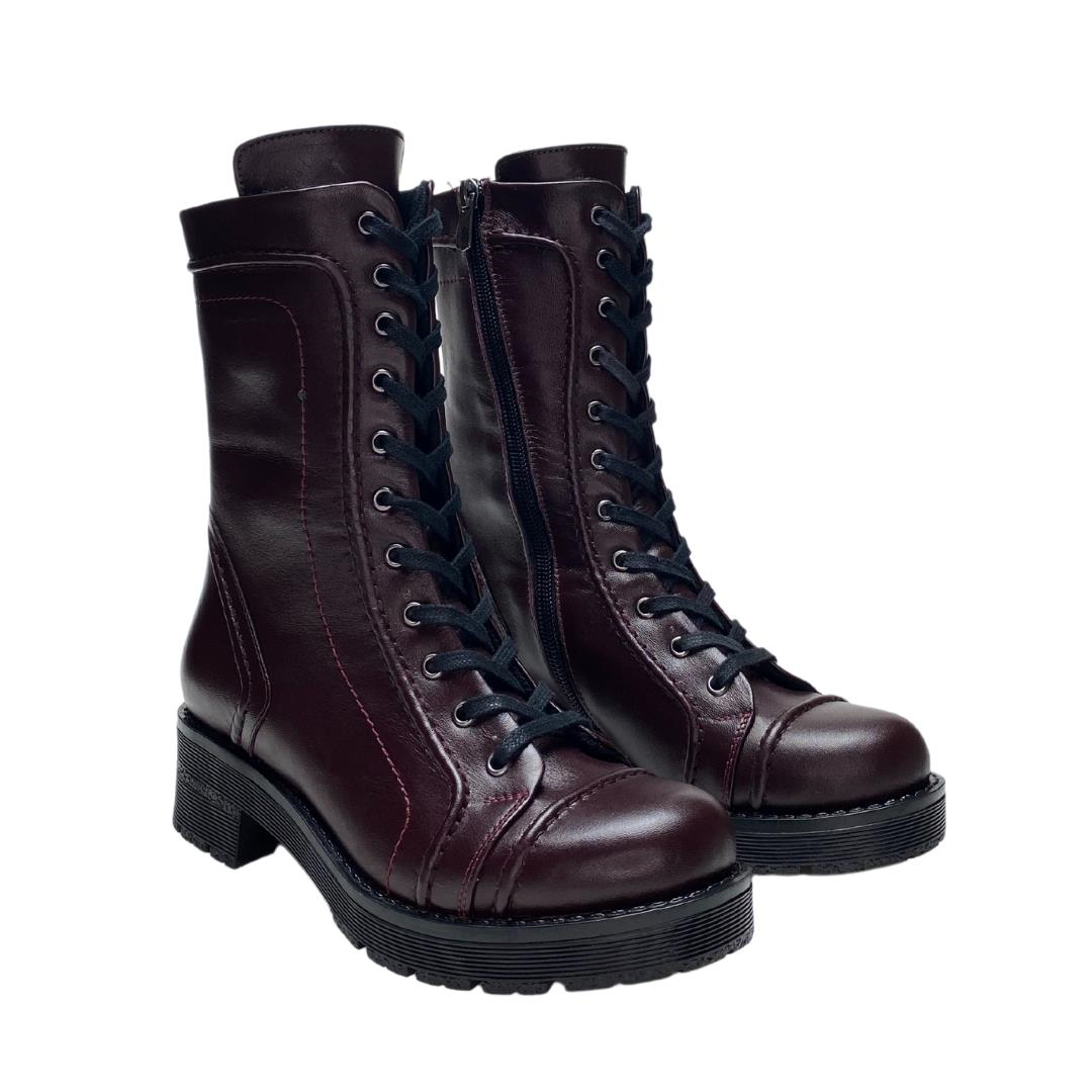 Bordo Kadın Postal Bot
