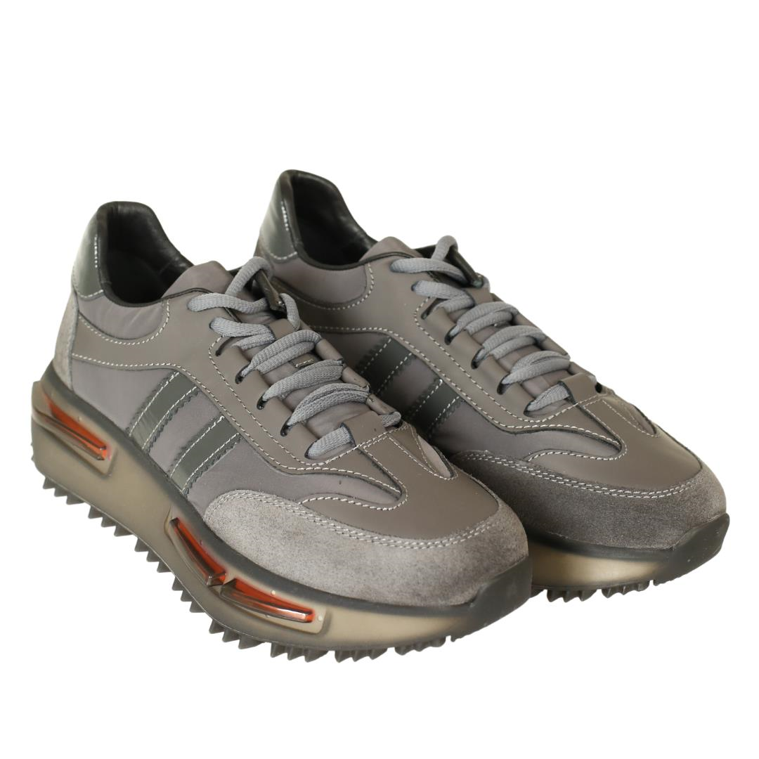 Füme Deri Erkek Sneaker