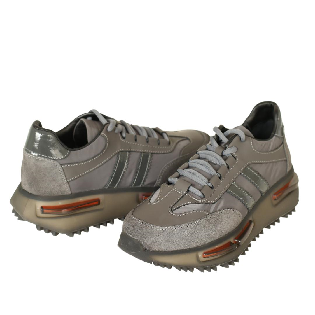 Füme Deri Erkek Sneaker