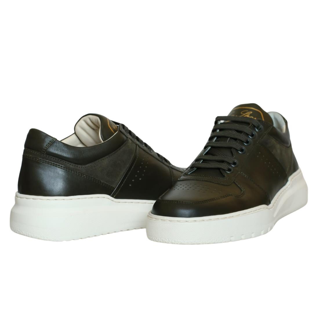 Haki Erkek Bağcıklı Sneaker