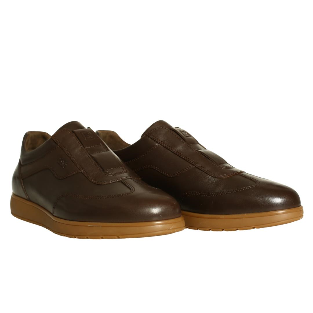 Kahve Deri Erkek Loafer