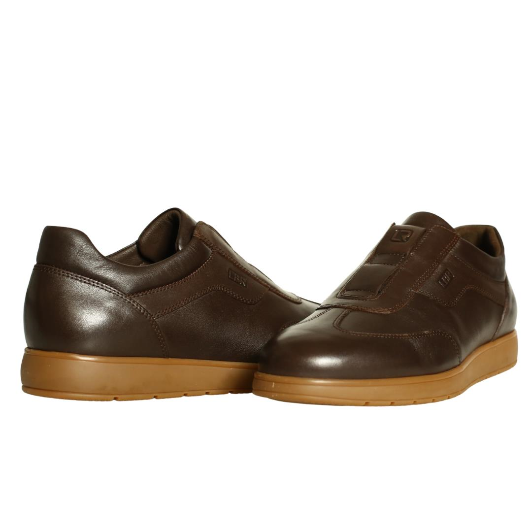 Kahve Deri Erkek Loafer