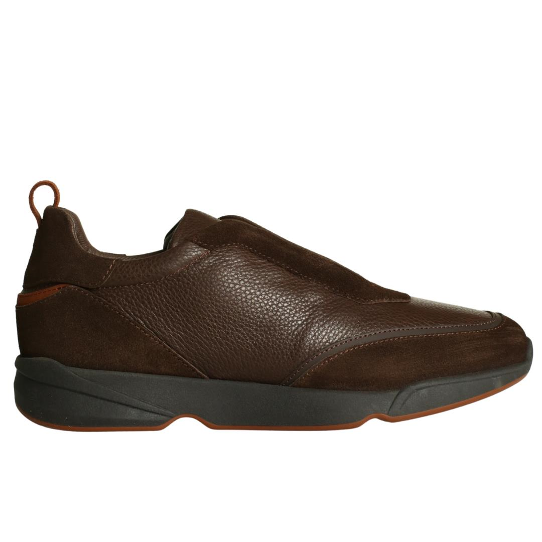 Kahve Deri Erkek Sneaker