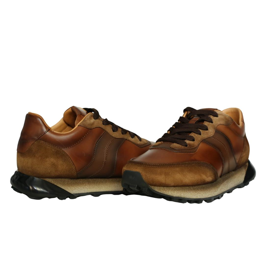 Kahve Deri Erkek Sneaker