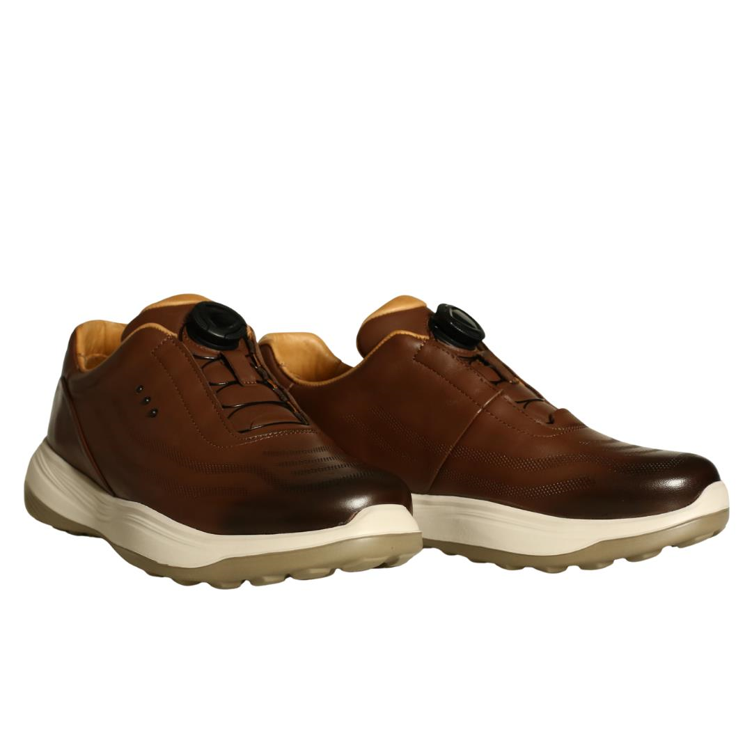Kahve Deri Erkek Sneaker