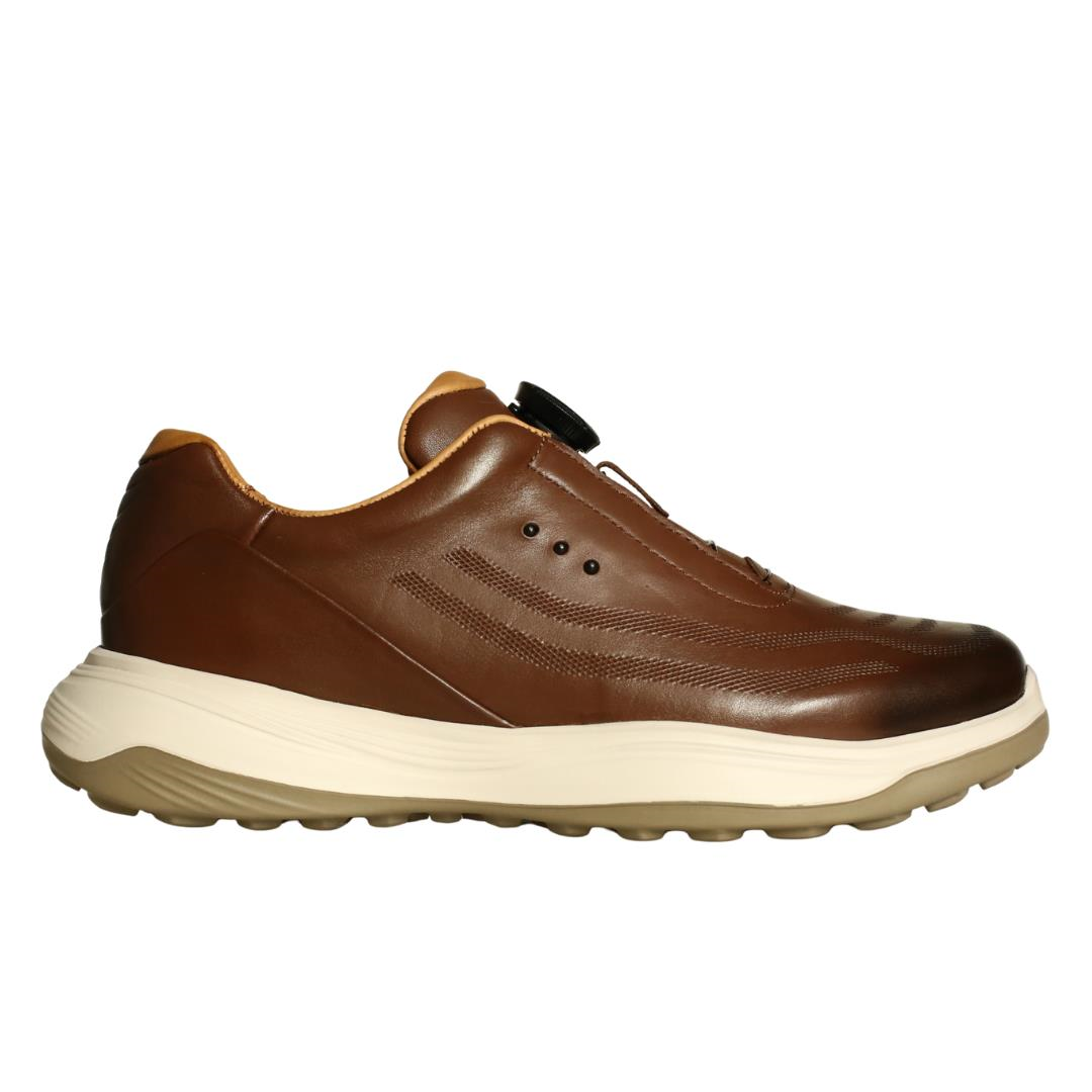 Kahve Deri Erkek Sneaker
