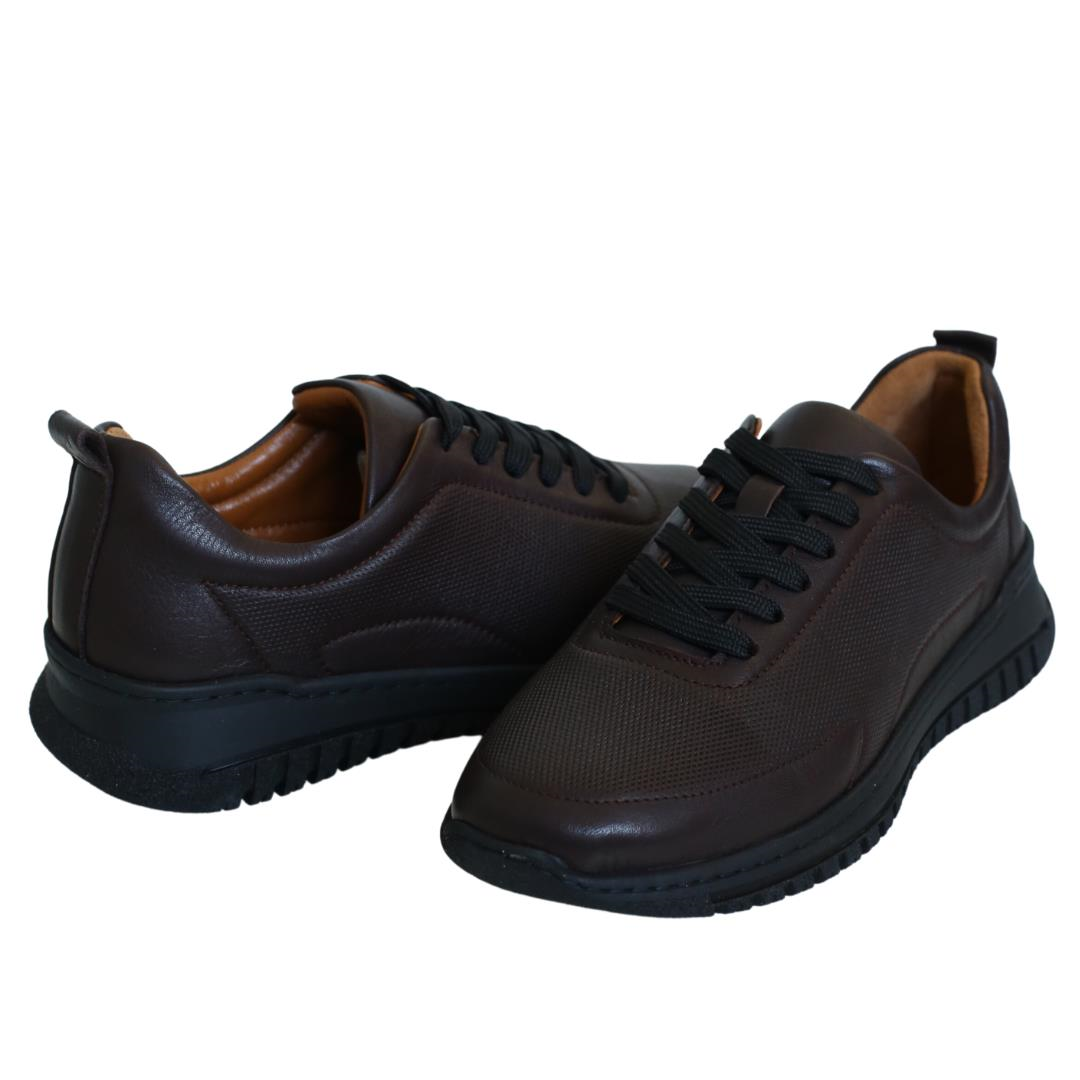 Kahve Kadın Deri Sneaker