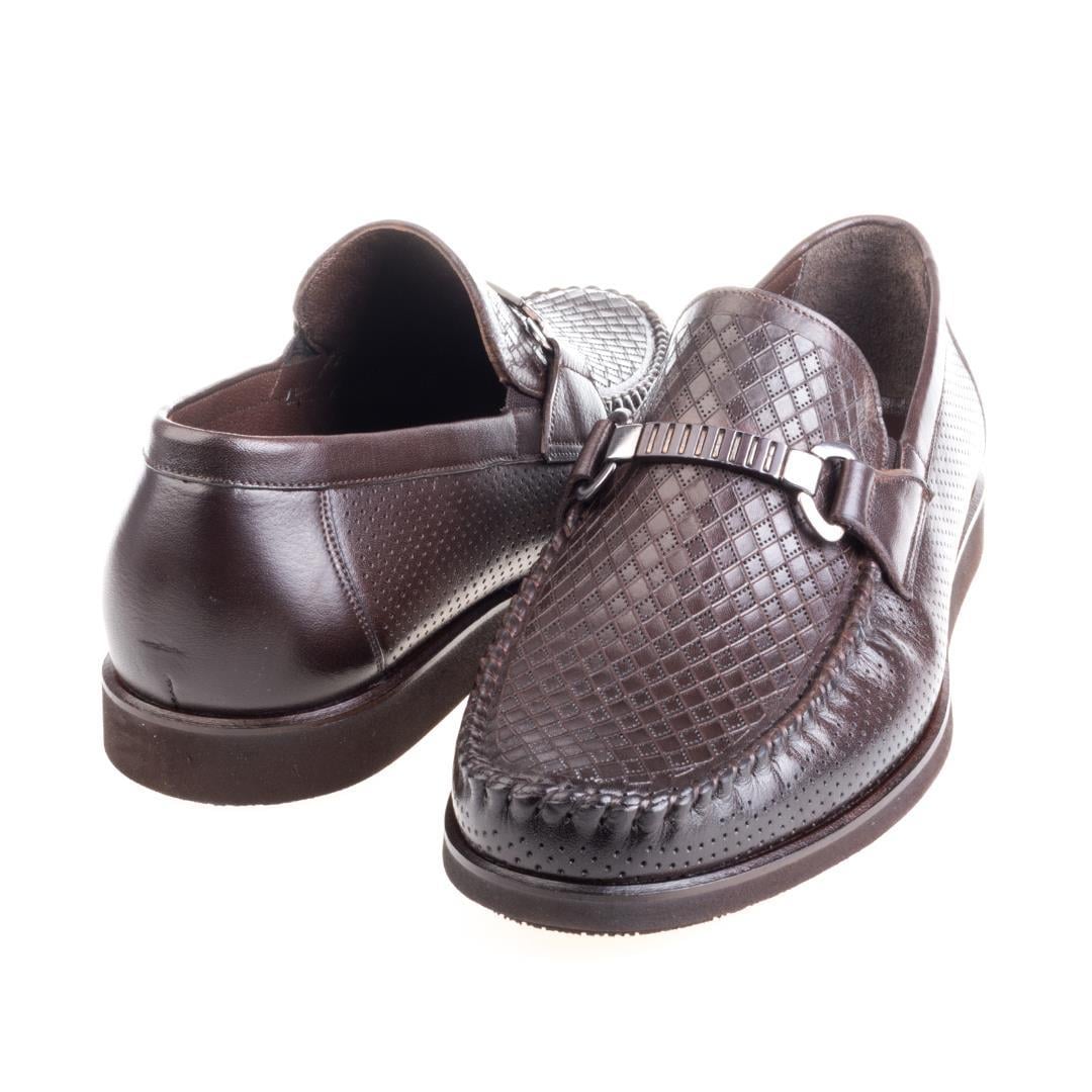 Kahve Toka Detaylı Erkek Loafer Ayakkabı