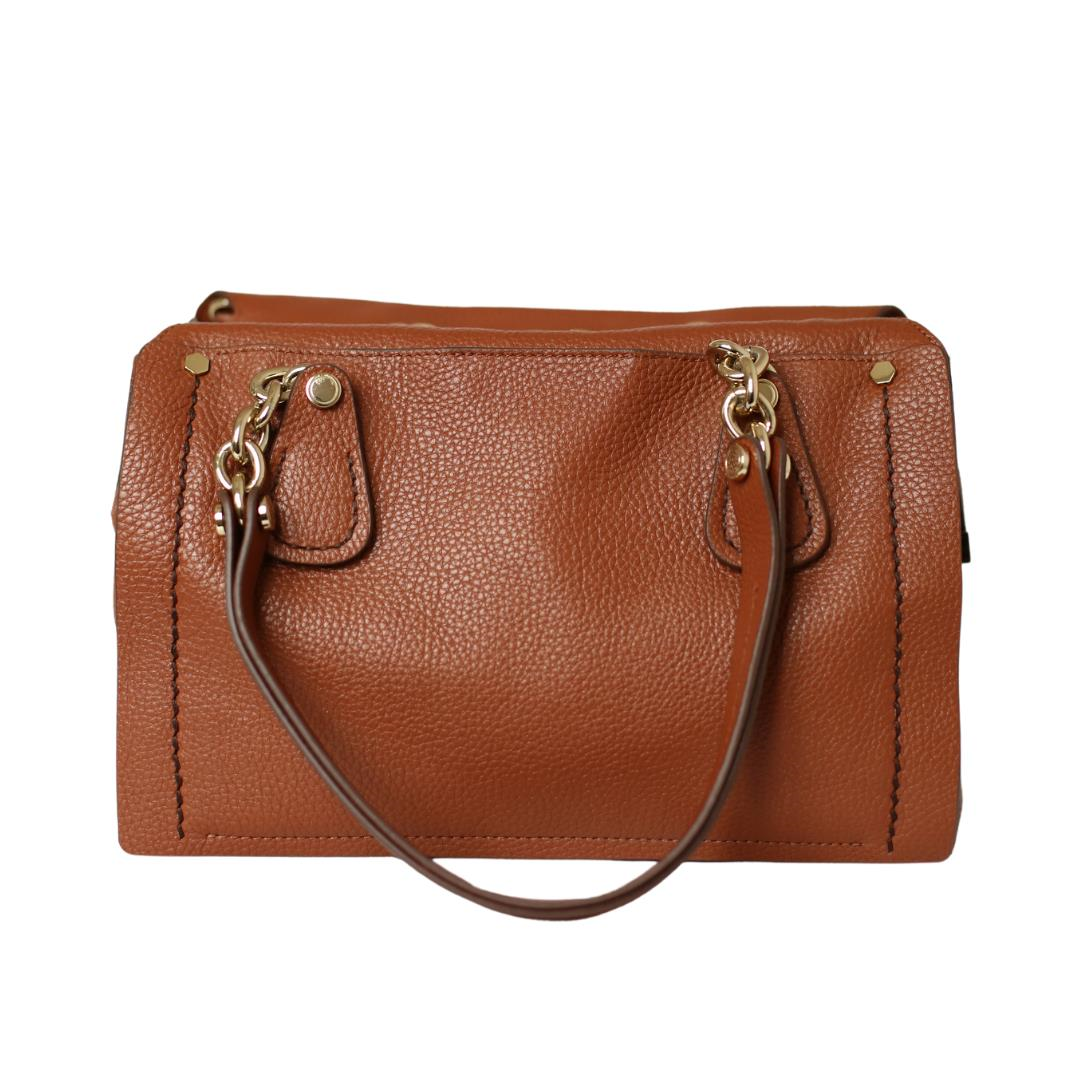 Kiremit Deri Kadın El Çanta