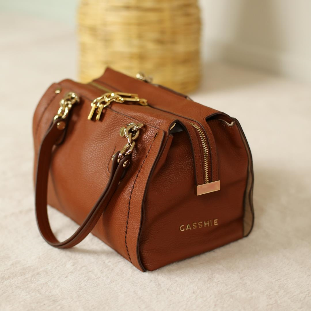 Kiremit Deri Kadın El Çanta