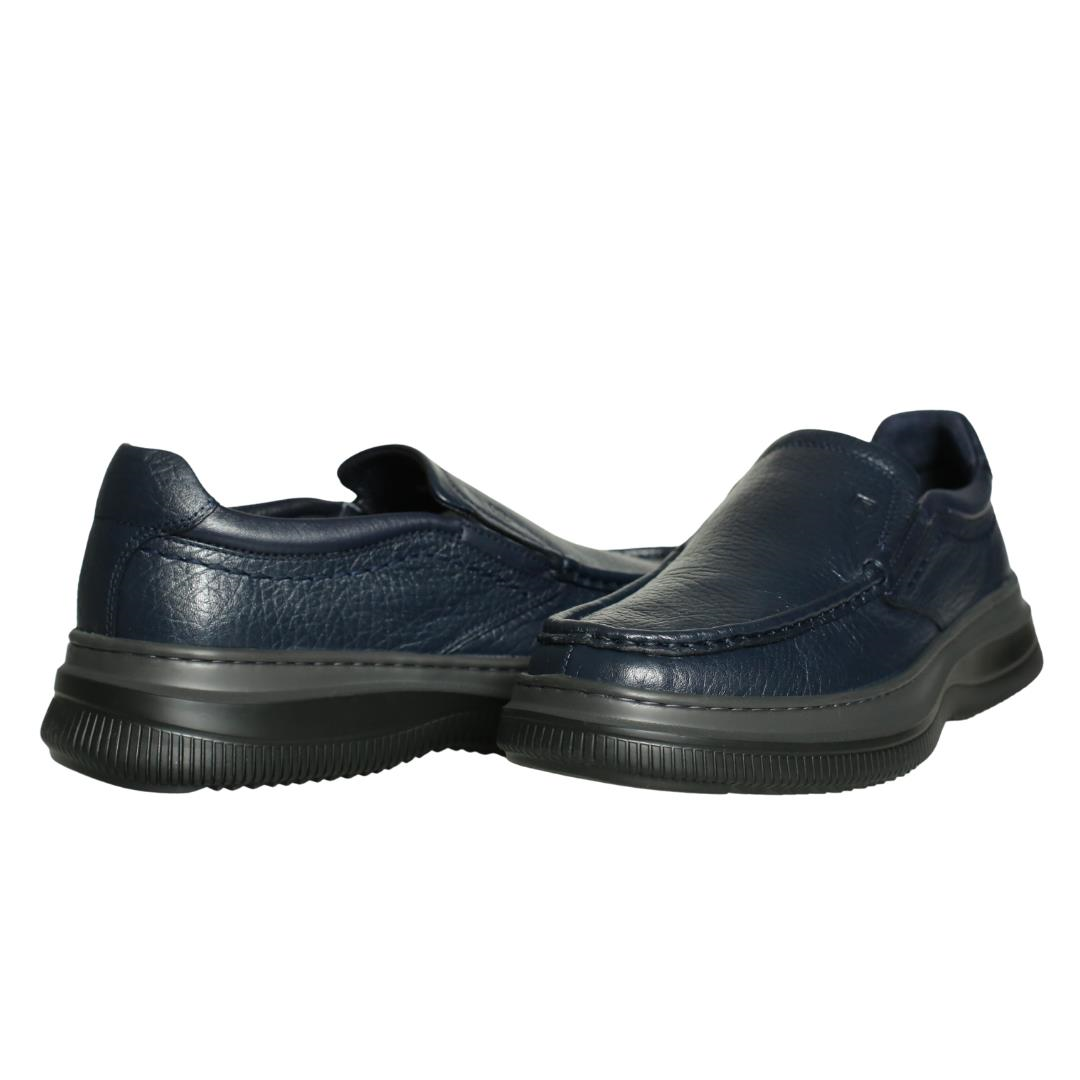 Lacivert Deri Erkek Loafer
