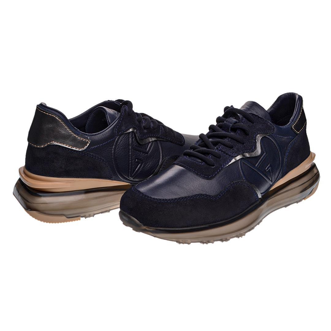 Lacivert Erkek Bağcık Detaylı Sneaker