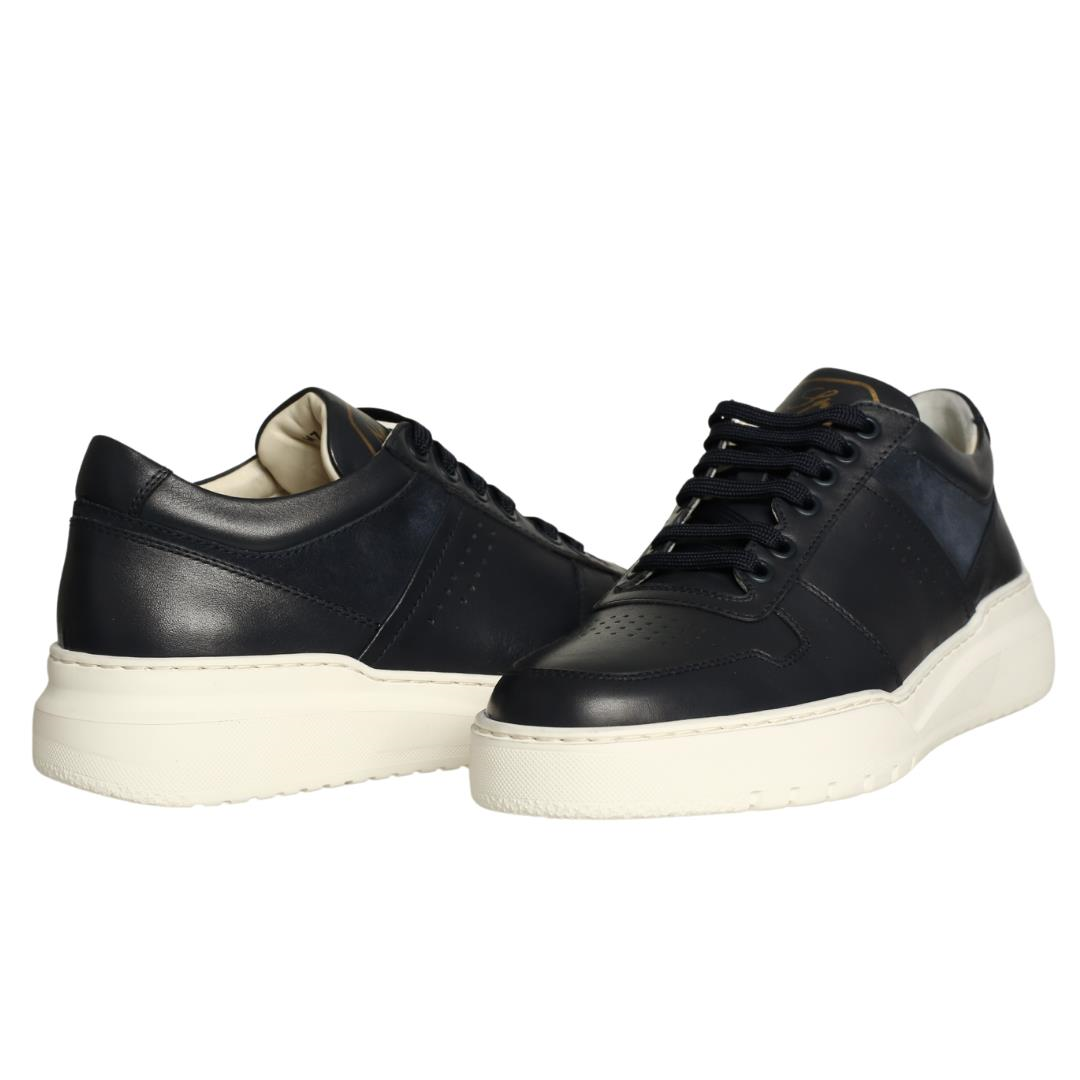 Lacivert Erkek Bağcıklı Sneaker