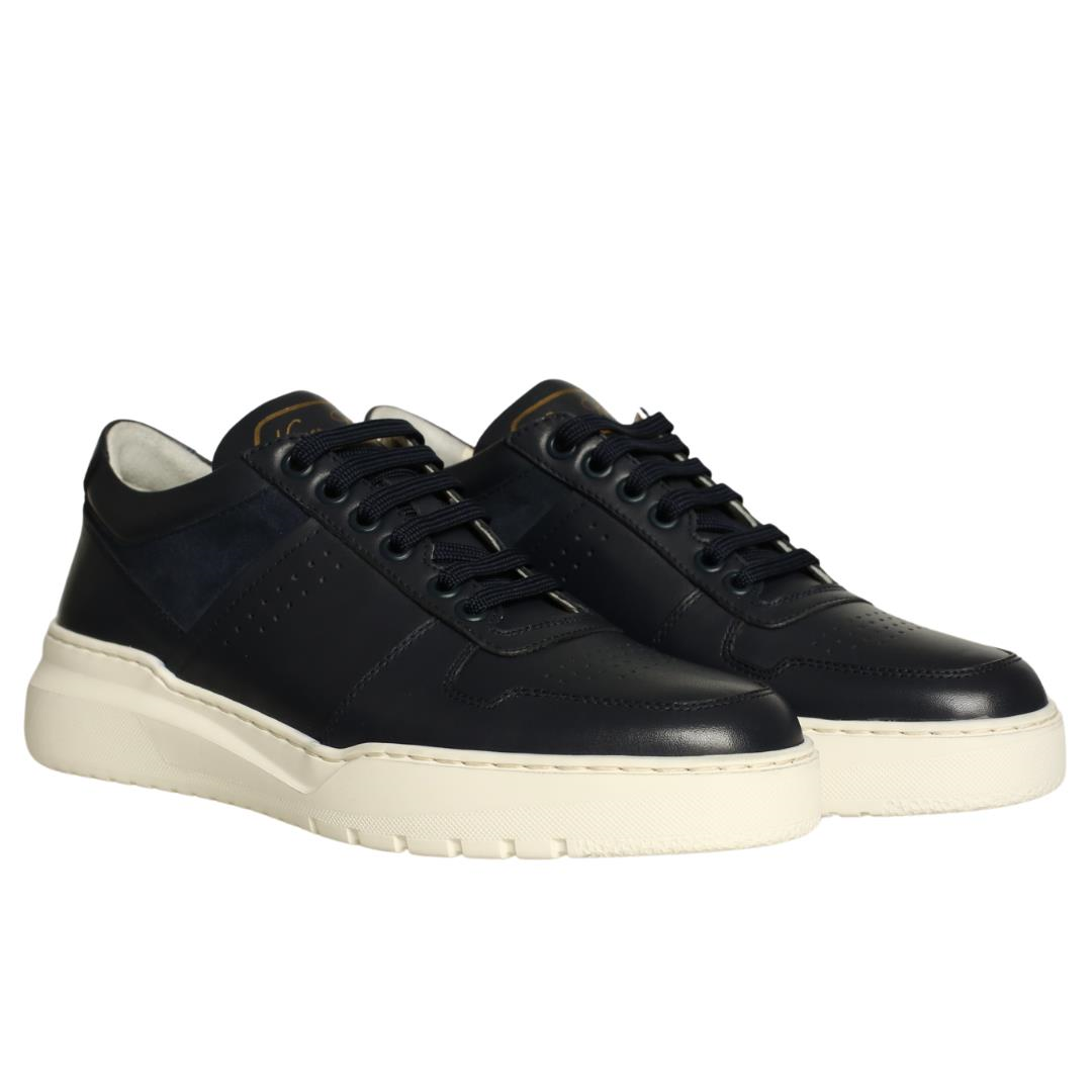 Lacivert Erkek Bağcıklı Sneaker