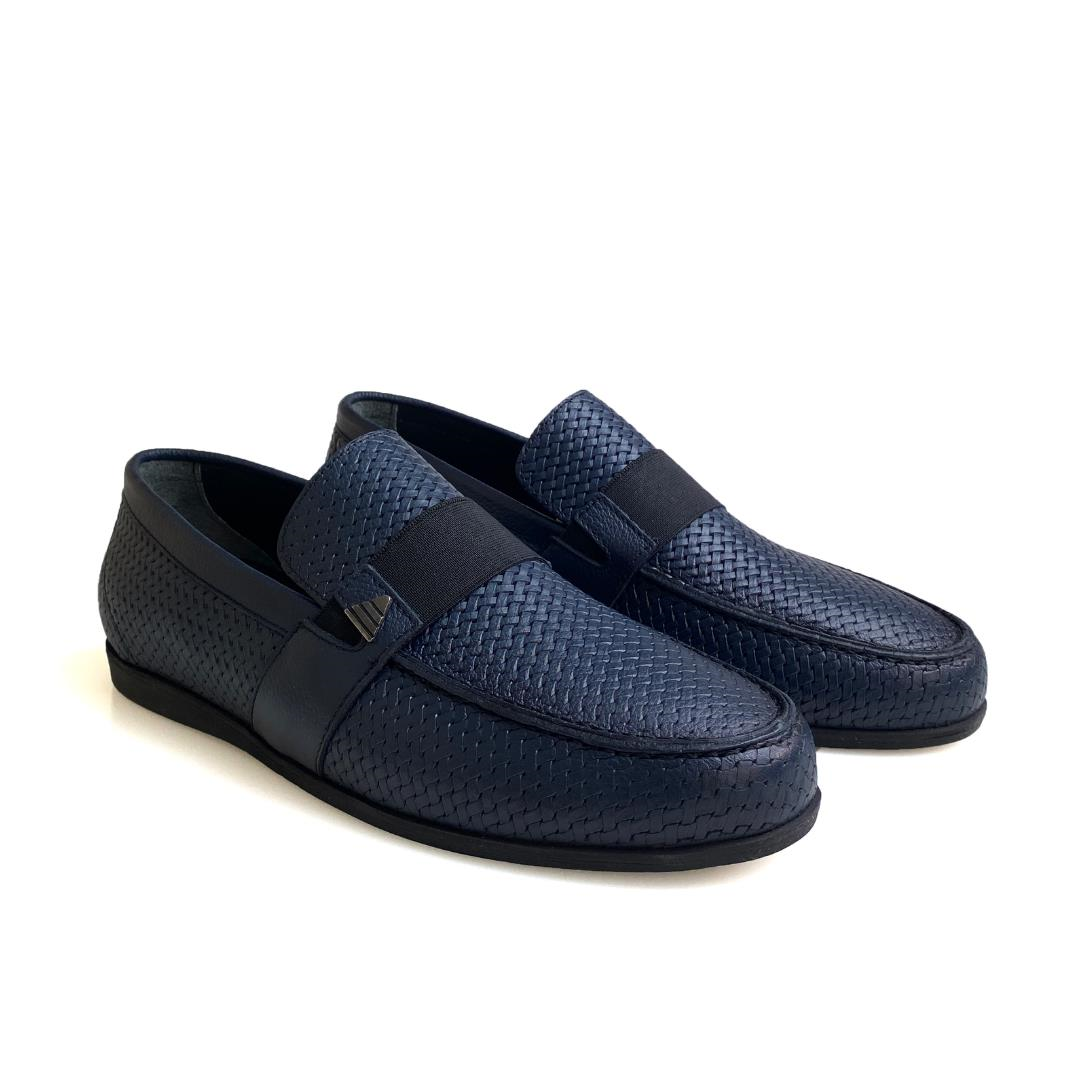 Lacivert Erkek Loafer Ayakkabı