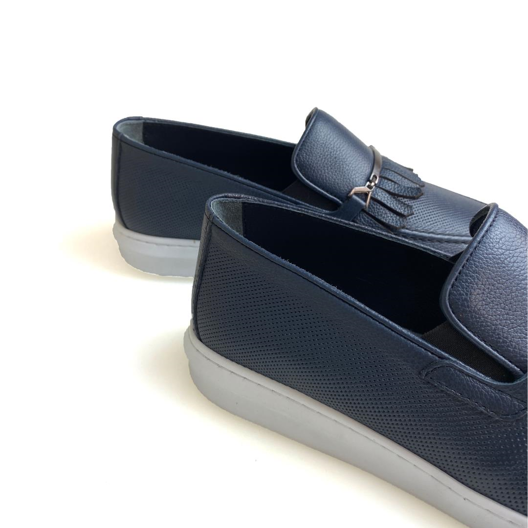 Lacivert Erkek Loafer Ayakkabı