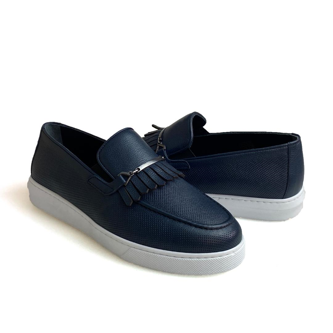 Lacivert Erkek Loafer Ayakkabı