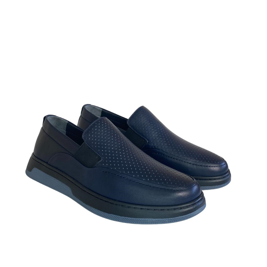 Lacivert Erkek Loafer Ayakkabı