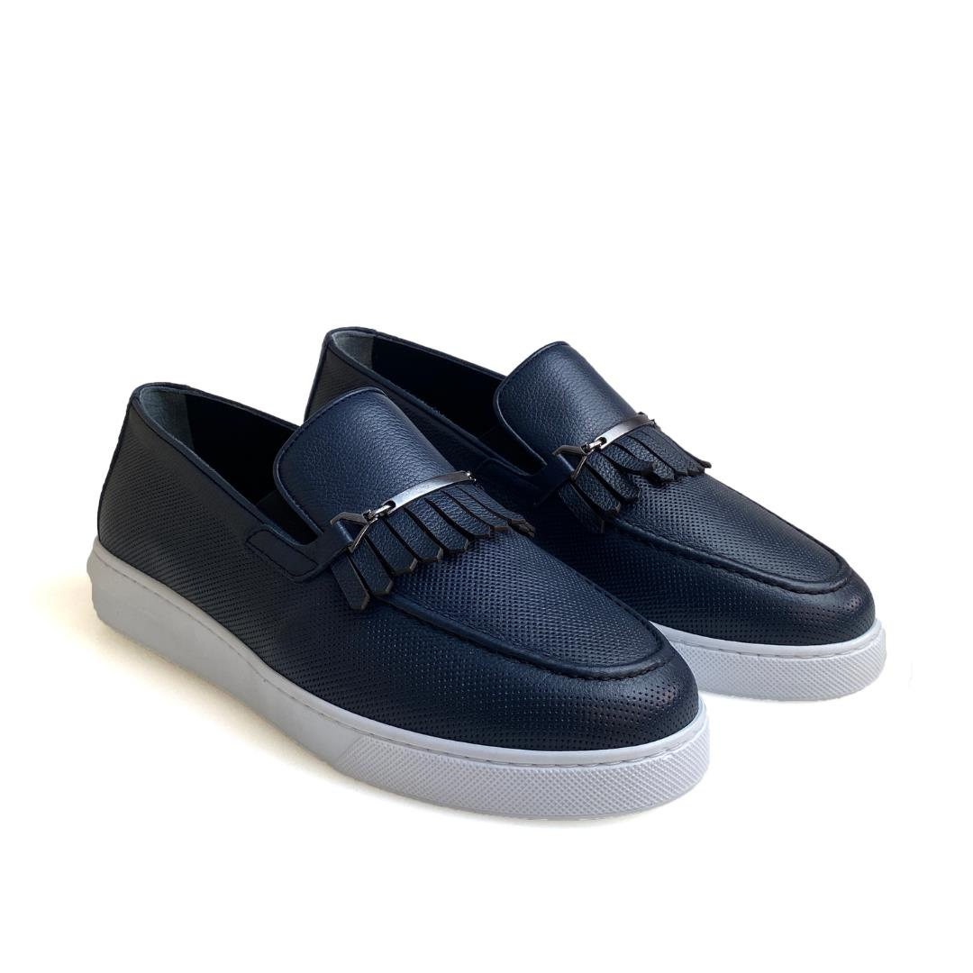 Lacivert Erkek Loafer Ayakkabı