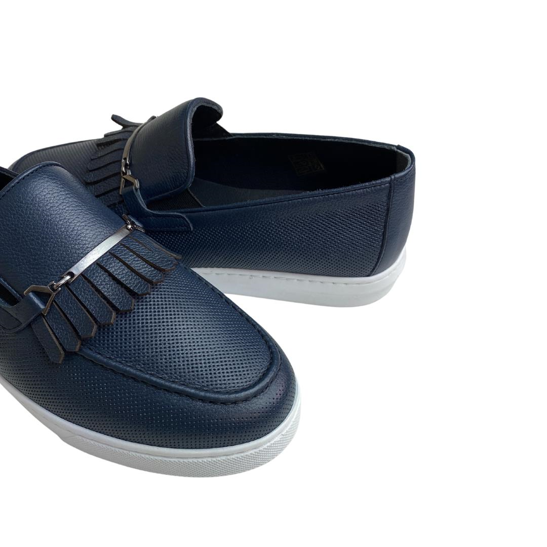 Lacivert Erkek Loafer Ayakkabı