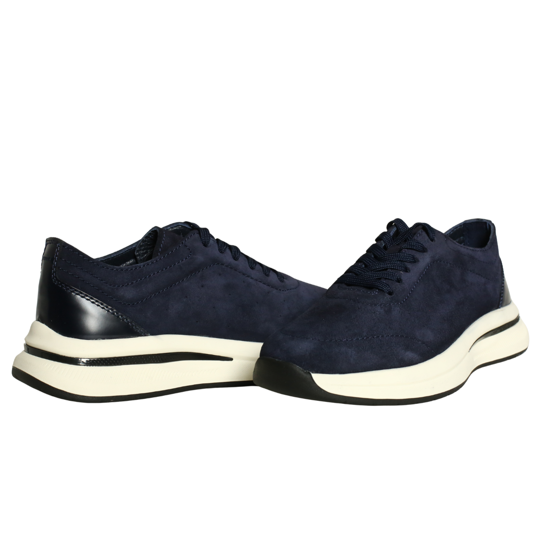 Lacivert Süet Erkek Sneaker