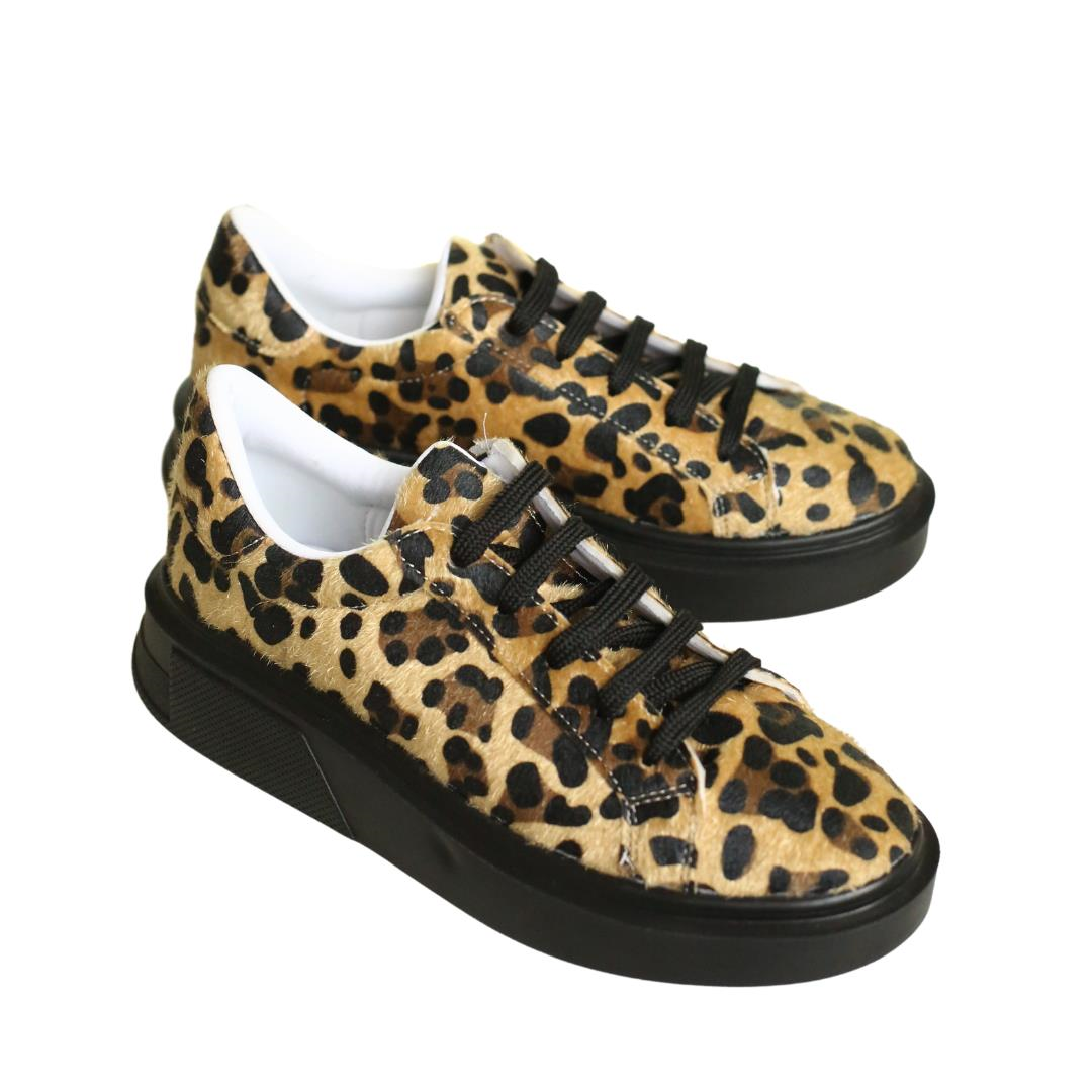 Leopar Tay Kadın Sneaker